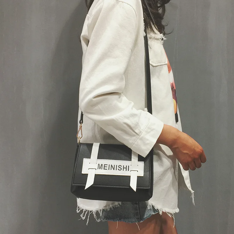 

2019 Summer Fashion Women Bag Leather Handbags PU Shoulder Bag Small Flap Crossbody Bags for Women Messenger Bags