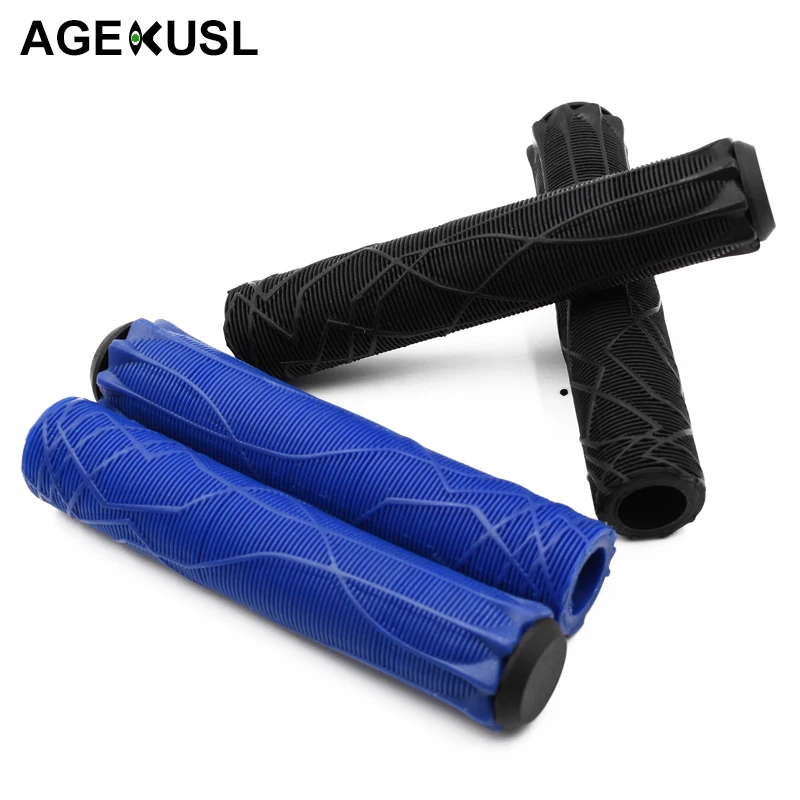

ETHIC Rubber BMX Bike Bicycle Grips Bar Ends 165mm Comfortable Shockproof Handlebar Grips Cycling BMX MTB Mountain Bicycle Parts