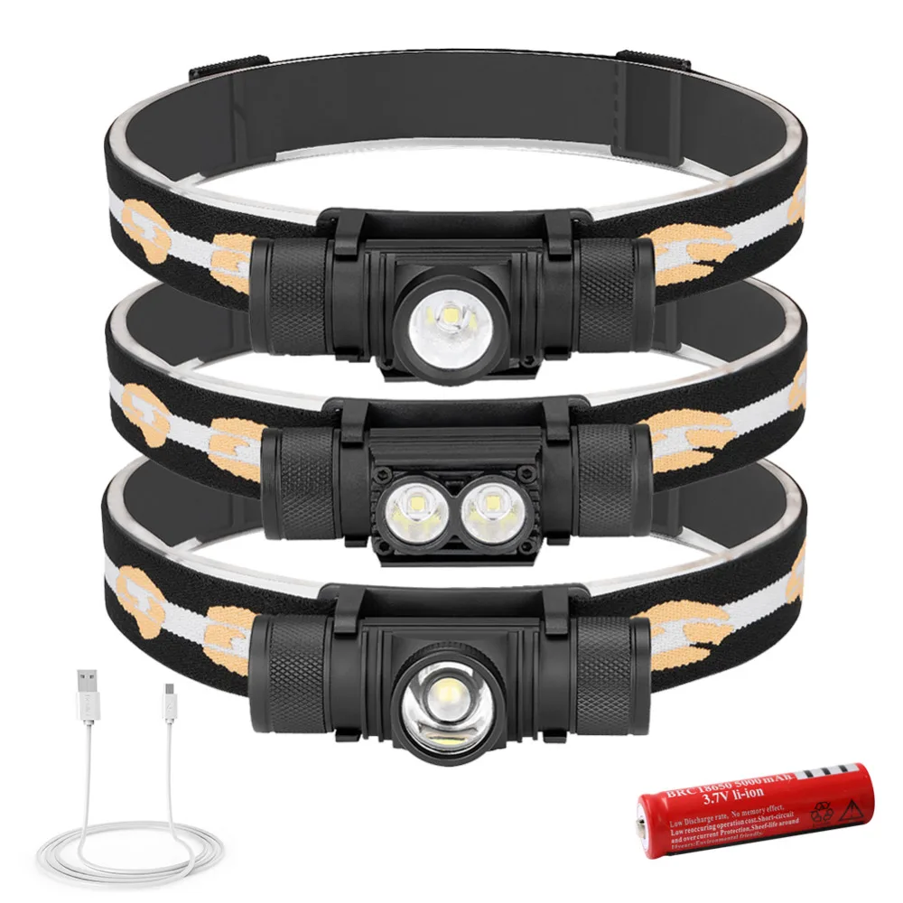 Sanyi D10 Xm L2 Led Headlamp Headlight Usb Charging Interface Cycling Head Flashlight 6 Mode Dimming Torch Camping Fishing Lamp Headlamps Aliexpress