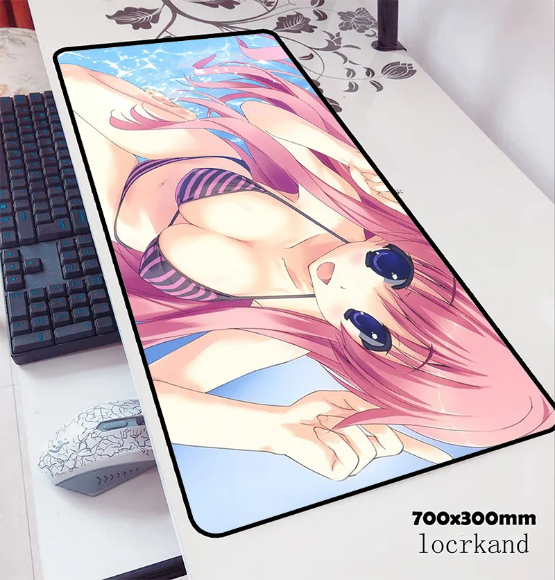 Коврик для мыши 70x30 см с рисунком аниме xl|Коврики мышей| |