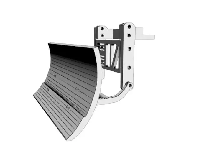 

Henglong WPL B-14 C14 1:16 Truck 4WD RC Crawler Car Upgrade Snow shovel / bulldozer