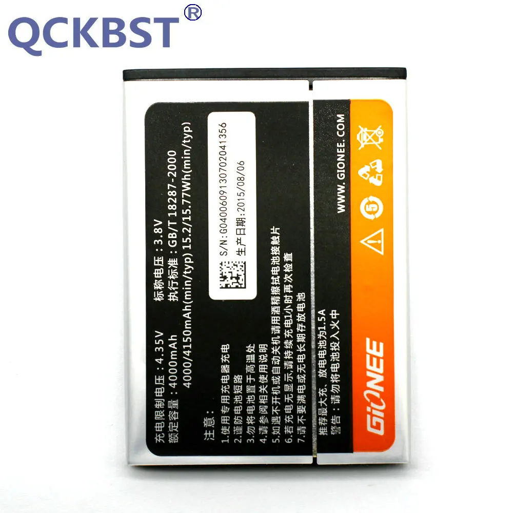 Новый аккумулятор 3 8 в 4000 4150 мАч для Gionee V182 Fly iQ4403 + код отслеживания|bateria 3.8v|batery