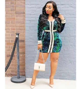 

2019 autumn elegent fashion style african women beauty dress
