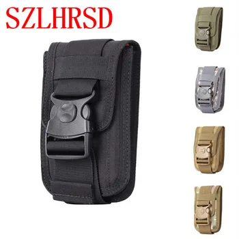 

Universal Military Tactical Holster Hip Belt Bag Waist Phone Case For Prestigio Grace B7 LTE FinePower C1 Phone Sport Bags