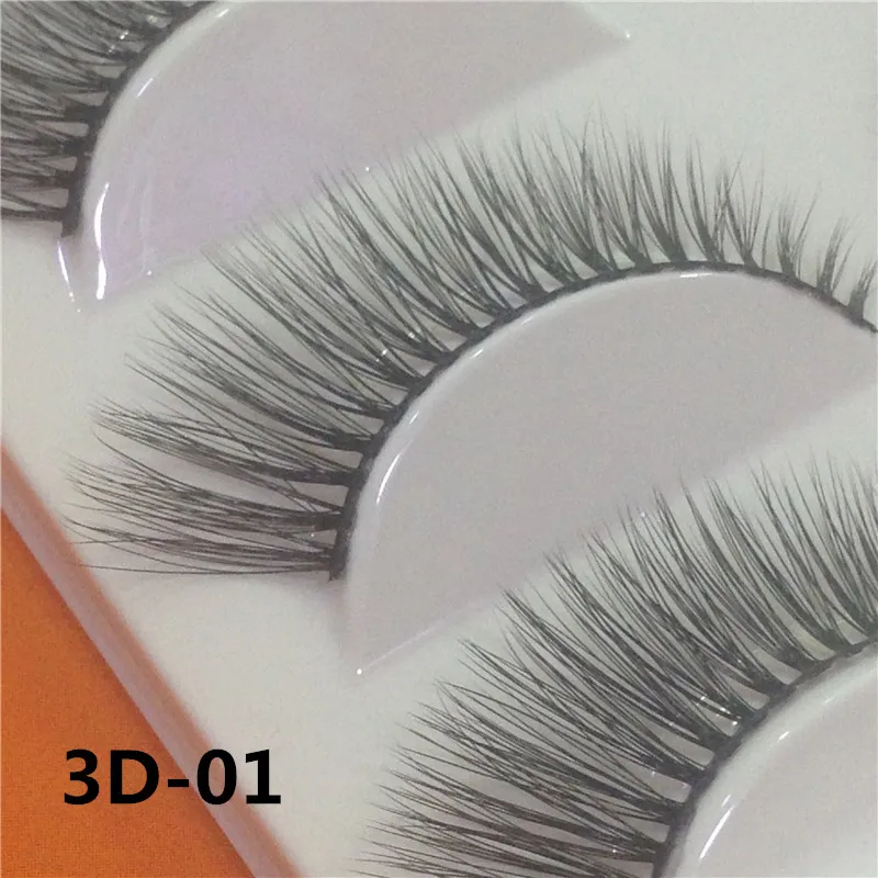 

5 Pairs 3D Handmade Fake Eyelashes Natural Long Thick Daily Makeup Thick Cross Eyelashes Eye Lashes