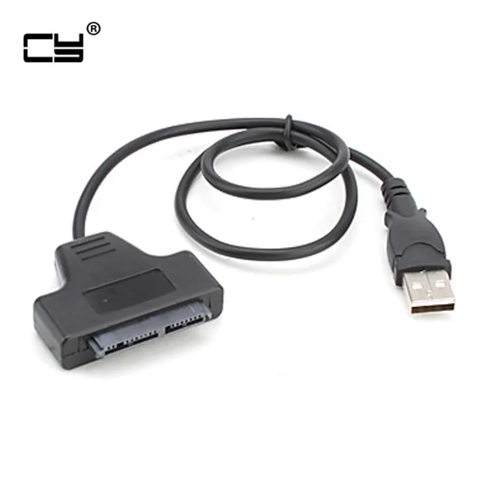 USB 2 0 для Micro SATA 7 + 9 16P 1 8 &quotSSD жесткий диск адаптер кабель 50 см | Компьютеры и офис