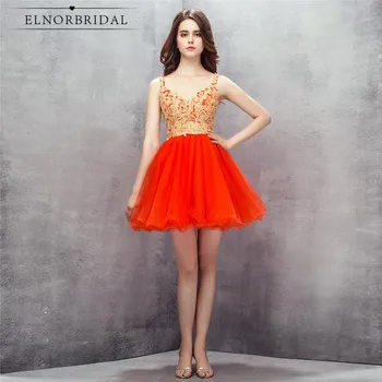 

Modest Short Prom Dresses 2020 Vestido De Festa Curto Lace Tulle A Line Open Back Formal Evening Party Dress Mini