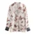 2018 для женщин Винтаж цепи бабочка печати повседневное кимоно блузки для малышек рубашка Осень chic blusas roupas femininas Топы корректирующие - изображение
