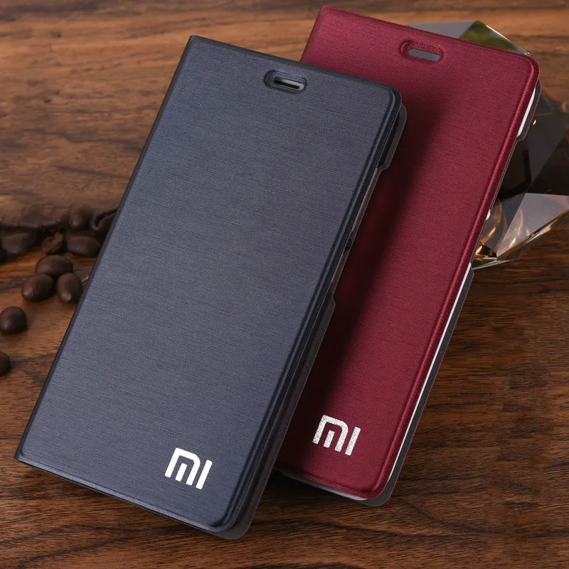 ل Xiaomi Redmi 4A حالة الفاخرة الواقف محفظة الوجه بو الجلود حالات ل Xiaomi Redmi 4A غطاء حامل بطاقة الهاتف حقيبة