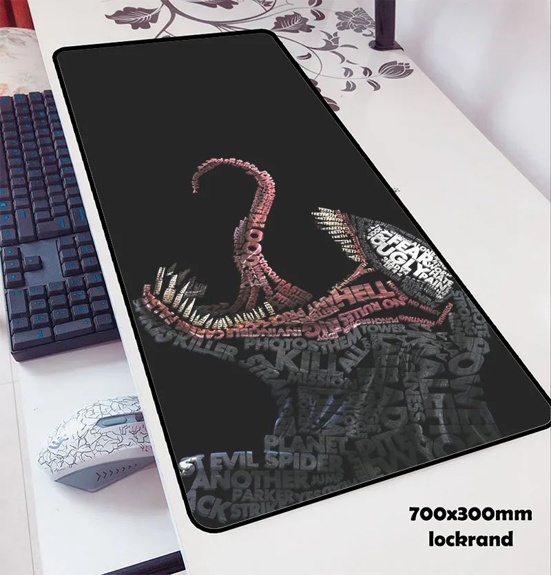 Venom mouse pad HD pattern 70x30cm pad to mouse Popular computer mousepad gaming mousepad gamer to laptop Adorable mouse mat