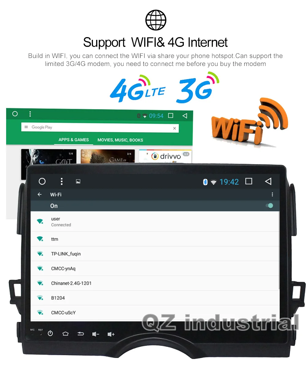 Excellent QZ industrial 10.1" 8core Android 8.1 T8 for Toyota Mark Reiz 2012-2016 car DVD player with 3G 4G GPS WIFI Radio Navi RDS Map 10 Excellent QZ industrial 10.1" 8core Android 8.1 T8 for Toyota Mark Reiz 2012-2016 car DVD player with 3G 4G GPS WIFI Radio Navi RDS Map 10