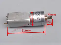 180 вуаля с высоким качеством доставленного редуктор DC12V металлический мотор высокой скорости большой высокомоментный