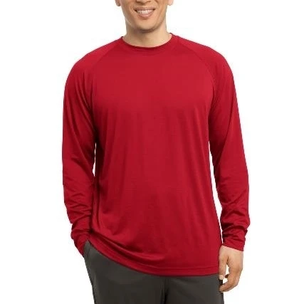 Sport-Tek ST700LS Long Sleeve Ultimate Performance Crew T-Shirt True Red - 2XL (1)
