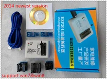 Free shipping,new EZP2013 Programmer high-speed USB SPI Programmer support win7&8 24 25 93 EEPROM 25 flash bios chip+5adapters