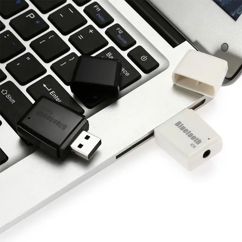 AUX USB Беспроводной V4.1 аудио музыкальный приемник адаптер Bluetooth стерео мини 3,5 мм Интерфейс ключ для планшетных ПК телефоны