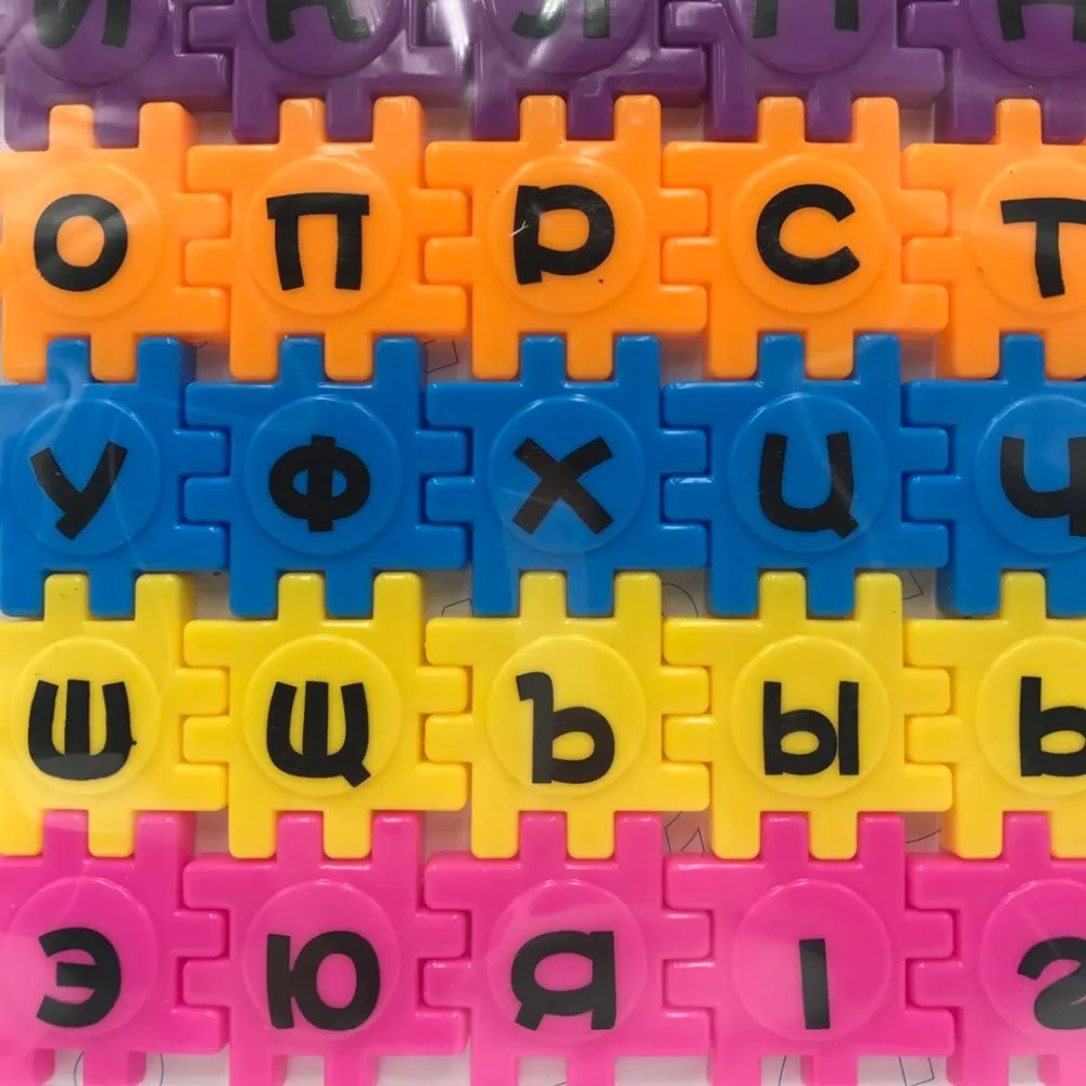 Детские развивающие игрушки DIY 3d обучающий пазл с буквами\цифрами, 39*25*1 см, из России