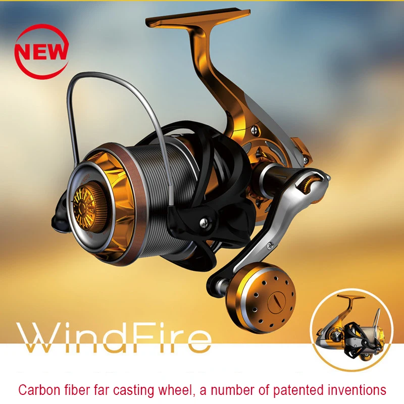 Carretel de Pesca Carretel do Mar Lidar com Carbono Superior Surfcasting Alimentador Longe Carpa Moldado Peche Roda Fiação Arraste Azj 2020 7 peche roda fiação arraste lidar com carbono