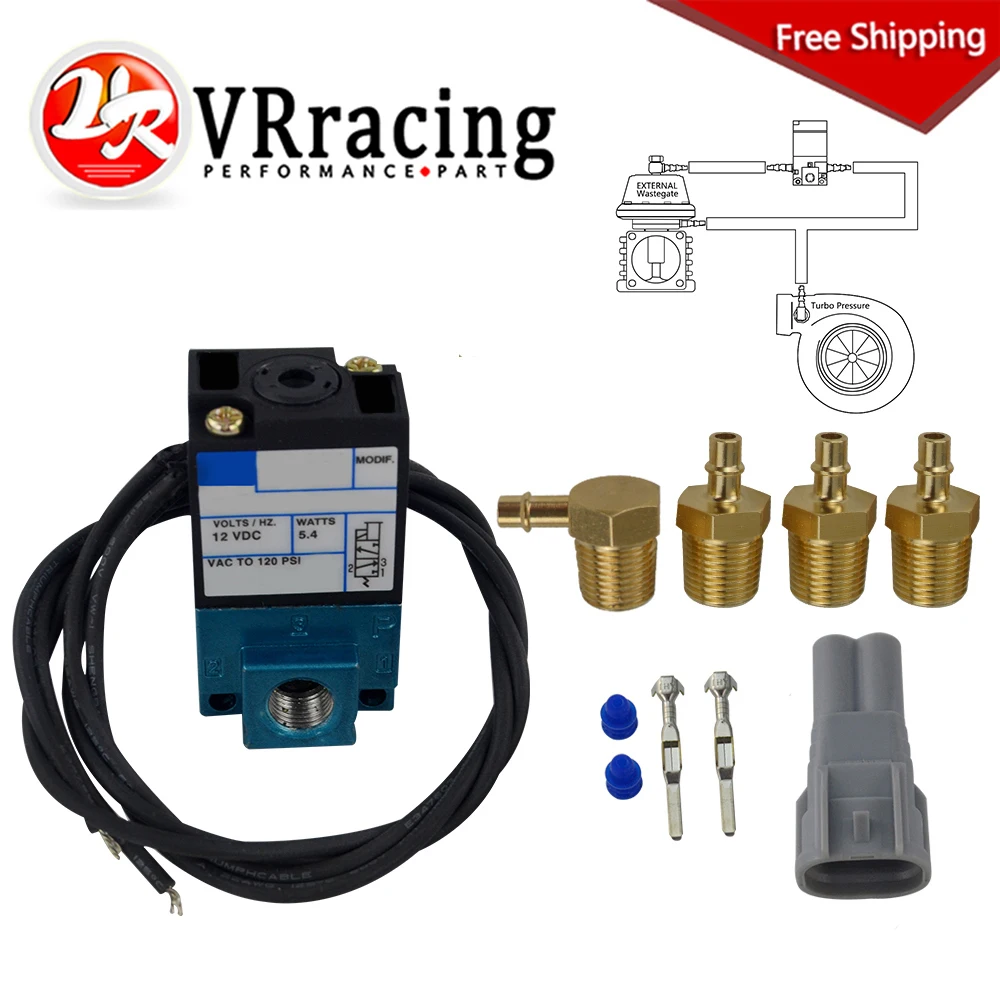 VR ECU 3 портовый электронный электромагнитный клапан 12 В 120PSI 5 4 Вт|Регулирование