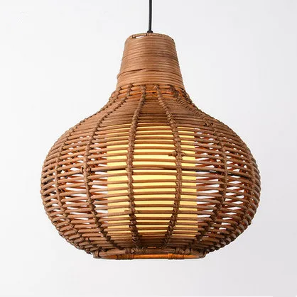 Chinese style creative hand knitting Bamboo art Chandelier Modern rural E27 LED lamp for porch&ampparlor&ampstairs&ampcorridor LHDD053 | Лампы