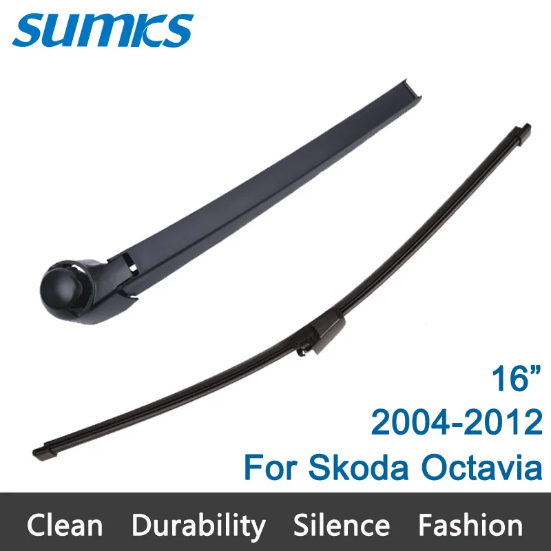 New Rear Window Windshield Wiper Arm and Blade For Skoda Octavia (2004