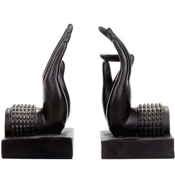 

Oriental Zen Chinese Style Finger Citron Book File Creative Book Bookends Home Living Room Study Room Desk Ornament Decor M1492