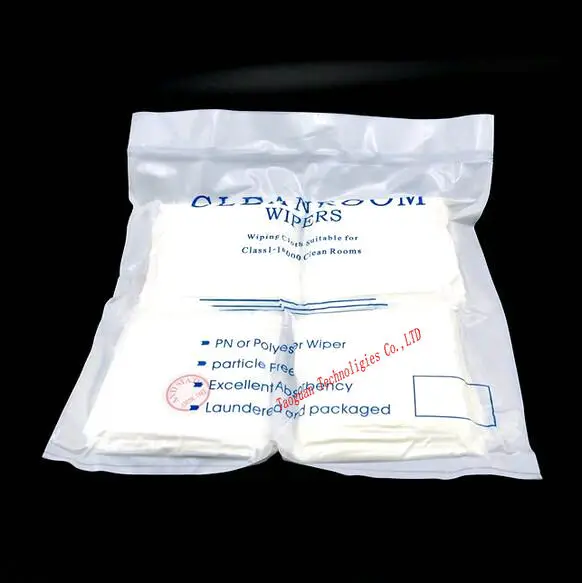1200pcs Bag LCD Cleaning Room Wiper Polyester Wiping Cloth anti static for Cellphone LCD touch screen