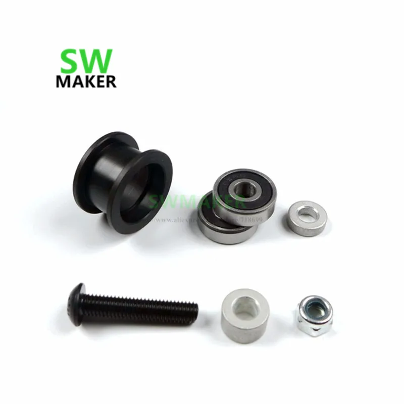 1 компл. Гладкий фотографический Набор для Openbuilds V-Slot rail OX CNC V Slot H type wheel |