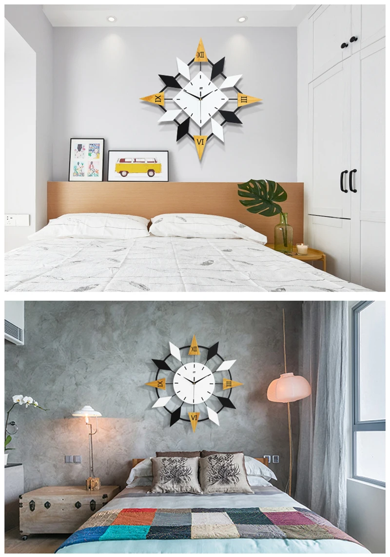 large decorative wall clocks (10)