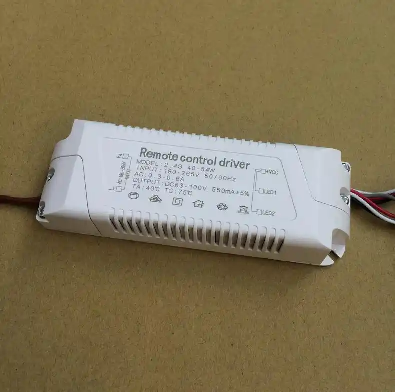 40 54W 180 265V Stepless dimming power supply 2.4G remote control