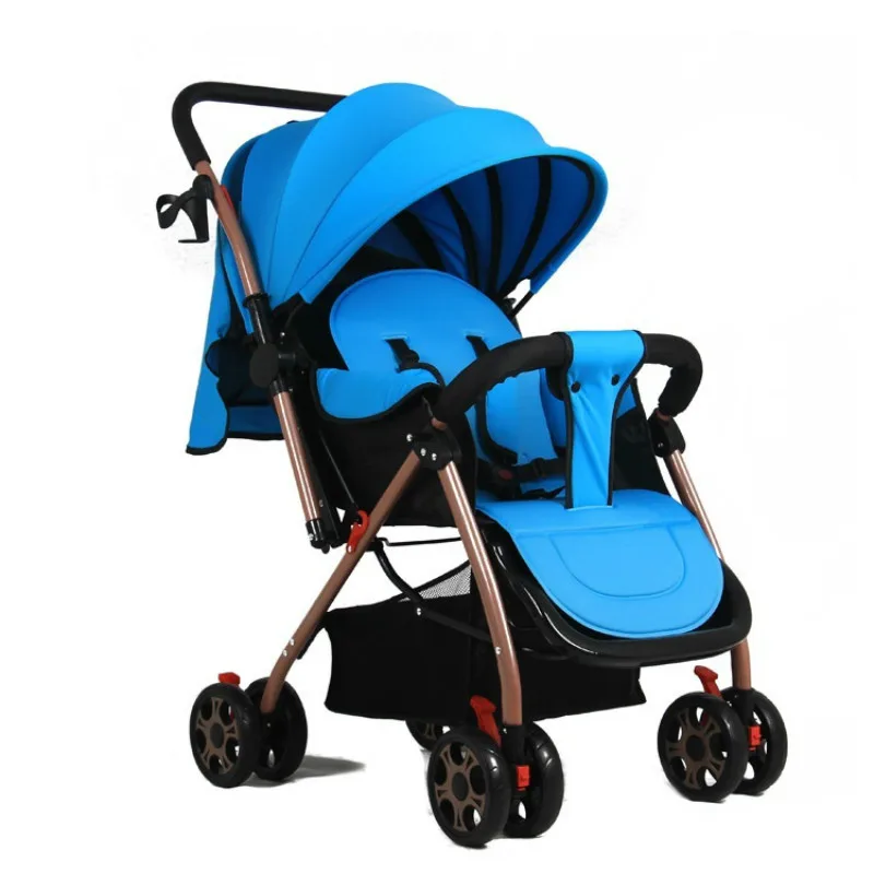 Two-way Push Baby Stroller Lightweight Baby Stroller Baby Stollers Foldable Pushchair  No Tax and Shipping From  EU or CN