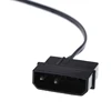 Refroidisseur de processeur PWM 40cm 1 à 5 4 broches, boîtier/Chasis, câble d'alimentation, adaptateur séparateur Hub, gaine noire ► Photo 3/6
