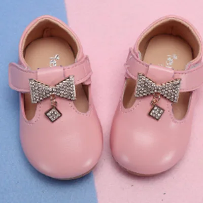 Осень г. обувь для девочек для маленьких принцессы мягкая подошва обувь для маленьких детей#1 - Цвет: photo  color