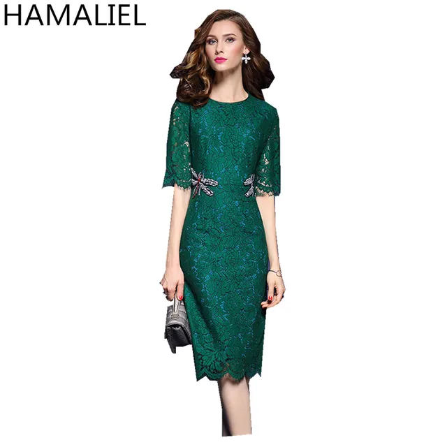 latest lace dress patterns 2018