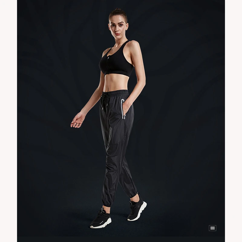 

Women Yoga Pants Sweat Pocket With Zipper Full Length High Waist Sports Wear For Women Gym Clothing Leggings Fitness Running