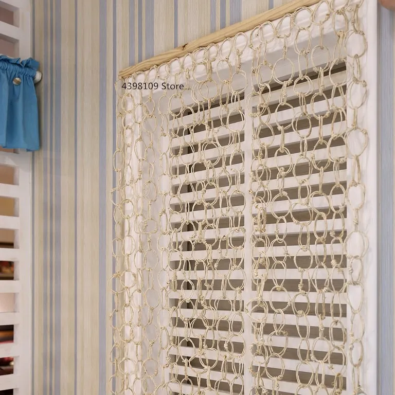 Cortinas de puerta de bambú, partición trenzada de paja, cortina de caña hecha a mano, separador de pantalla divisor de habitación Cortinas de puerta de bambú, partición trenzada de paja, cortina de caña hecha a mano, separador de pantalla divisor de habitación