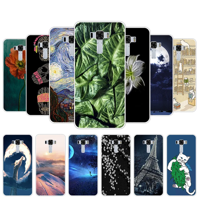 

for Asus Zenfone 3 Laser ZC551KL Coconut Cover Soft TPU Silicone Fundas Coque For Asus ZC 551KL Capa ZC551 KL Phone Cases