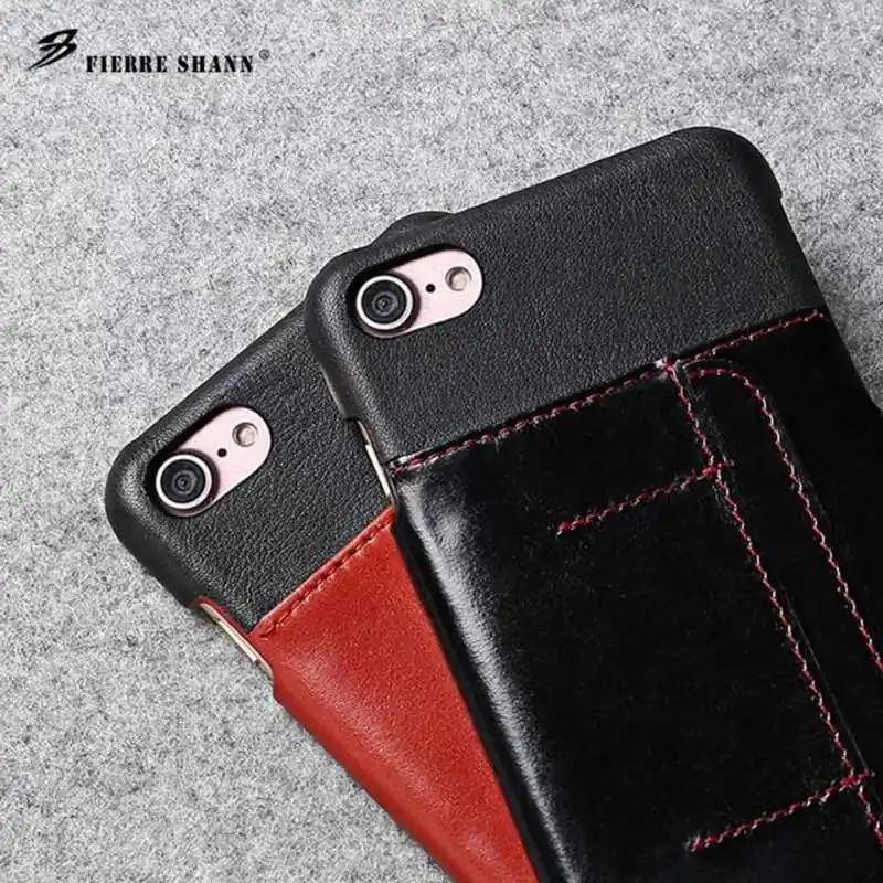 Чехол для iphone 7 8 plus Se 2020 apple Etui роскошный кожаный мобильный телефон задняя крышка