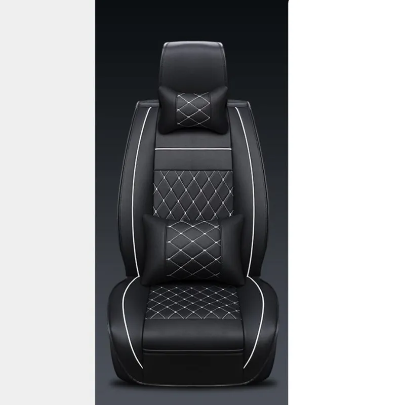 Универсальные автомобильные чехлы из искусственной кожи для Chevrolet Cruze Captiva TRAX LOVA SAIL, автомобильные аксессуары, наклейки для автомобиля - Название цвета: 1pc Deluxe Edition