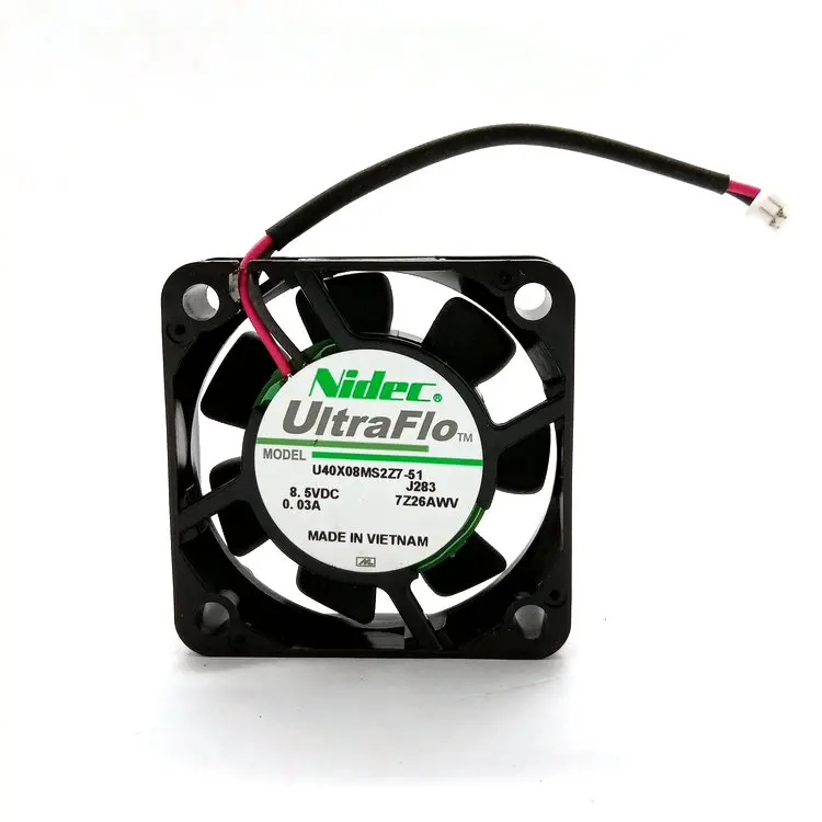 Новый оригинальный бесшумный охлаждающий вентилятор Nidec U40X08MS2Z7-51 4 см pct 40x40x10 мм 8 5
