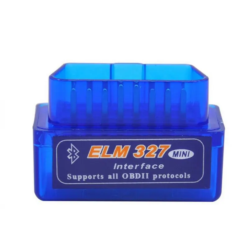 Мини V2.1 ELM327 OBD2 считыватель кодов сканирующий инструмент Bluetooth интерфейс Автомобильный сканер диагностический инструмент OBDII OBD 2 для Android