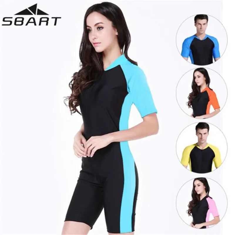 

SBART Women Men Diving Suit Wetsuit Rash Guard Swimwear Wetsuits Surfing Snorkel Wet Suit Surf Swimsuit Equipment