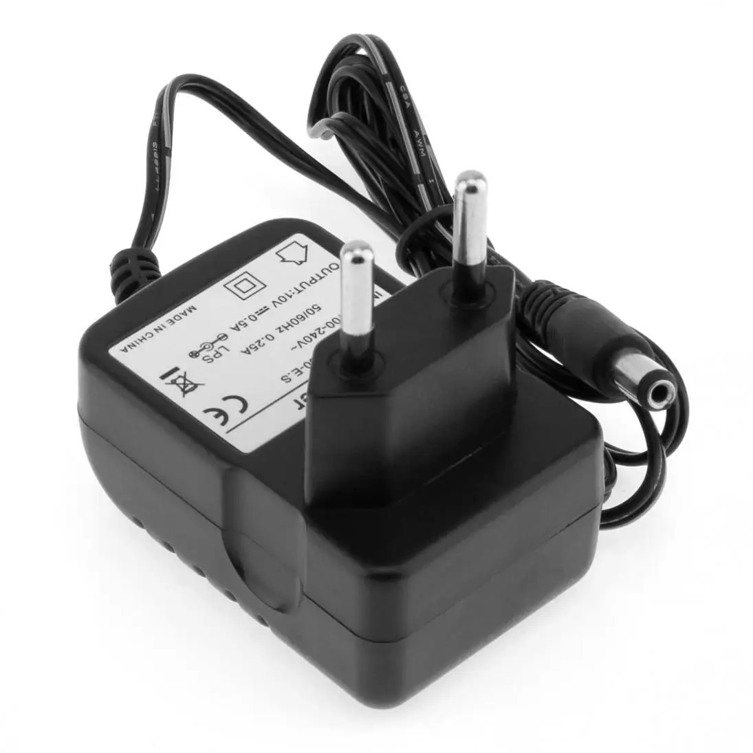 

Universal 500mA 10V Output AC DC Travel Power Adapter Adaptor Charger Power Supply EU / US Plug for Walkie Talkie Two Way Radio