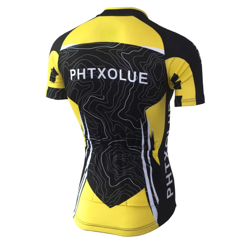 Мужские трикотажные футболки Phtxolue 2016 Pro Team с коротким рукавом велосипедные