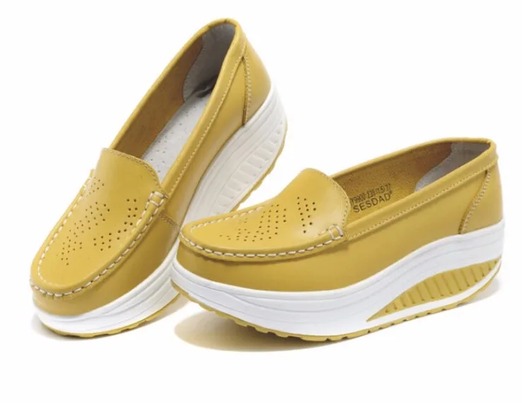 Free Shipping Spring and Autumn Men Canvas Shoes High Quality Fashion Casual Shoes Low Top Brand Single Shoes Thick Sole 7583 -  -  (6) - 