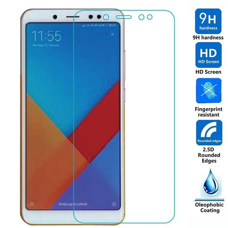 

For Asus Zenfone 4 Max Tempered Glass 9H High Quality Protective Film Explosion-proof LCD Screen Protector For Asus ZC554KL 5.5'