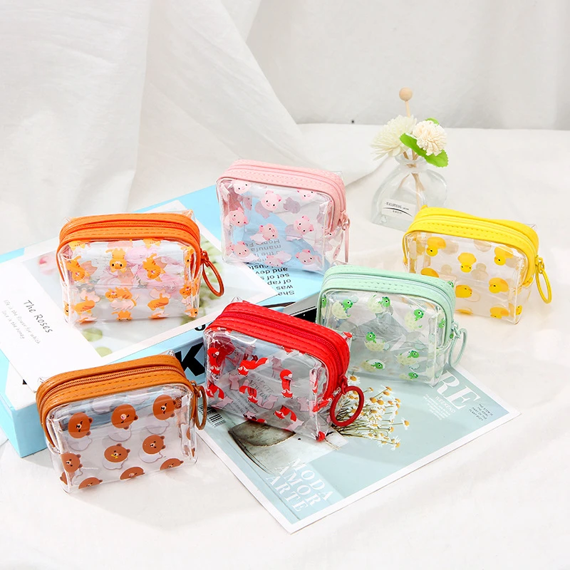 Cute Women Children Girls Coin Purses Holders Zipper Money Bag For Gift
