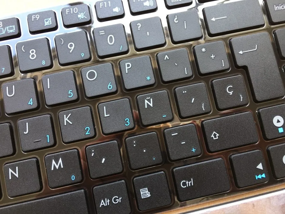 New SP Spain keyboard for ASUS A42 A42D A42J A42F K42 K42D K42J K42F K43 K43T X43J Laptop Keyboard -2