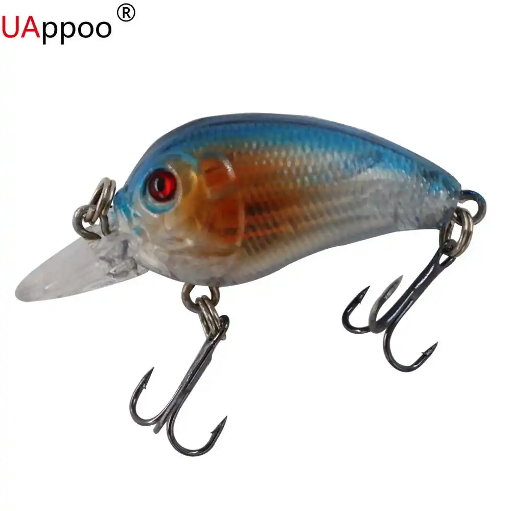 4.5 СМ/4 Г Всех Жирных Crank Рыбалка Crankbait Жесткий Искусственные Приманки Крючки Рыба