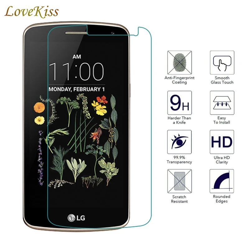Закаленное стекло для LG K5 X220 9H взрывозащищенный чехол Lte Q6 X220DS X220MB защитная