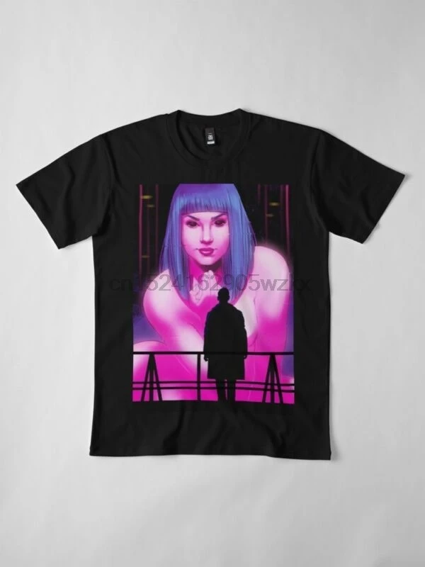 Черная Футболка K And Joi Blade Runner 2049 Ryan Gosling |